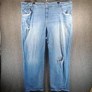 Lane Bryant Jeans Women 26 Flex Magic Waistband High Rise Girlfriend Straight